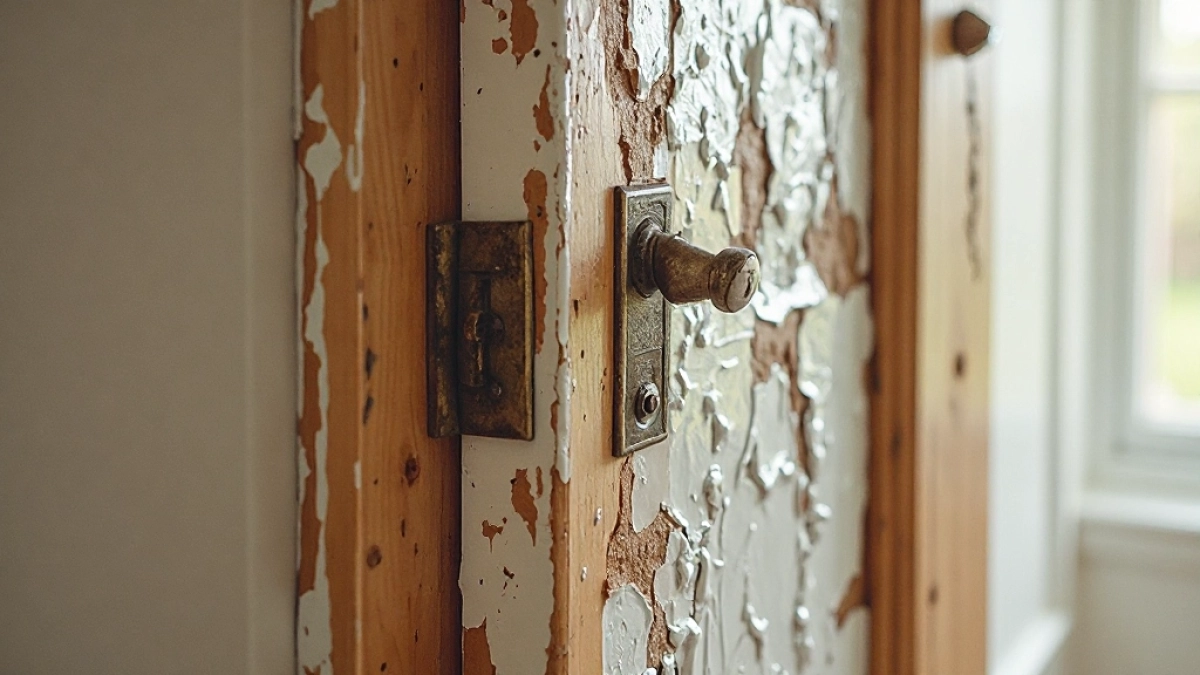 Jak okleić drzwi okleiną samoprzylepną