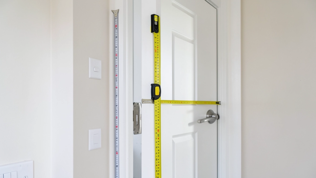 Jak zmierzyć drzwi łazienkowe