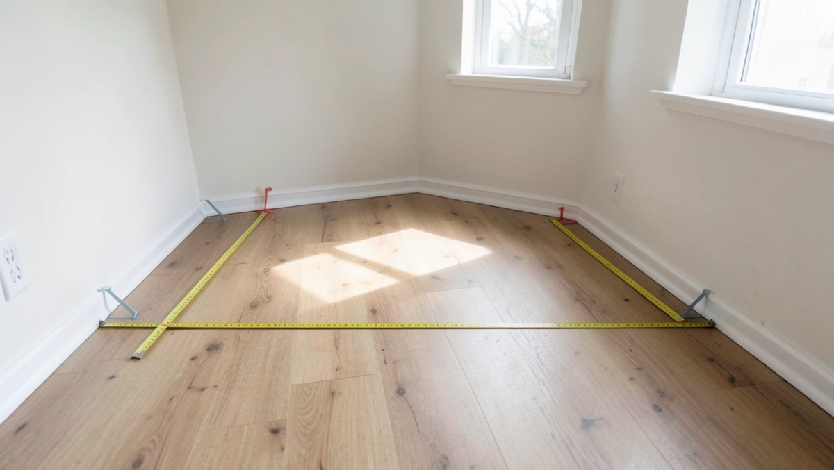 jak zmierzyć powierzchnię pokoju