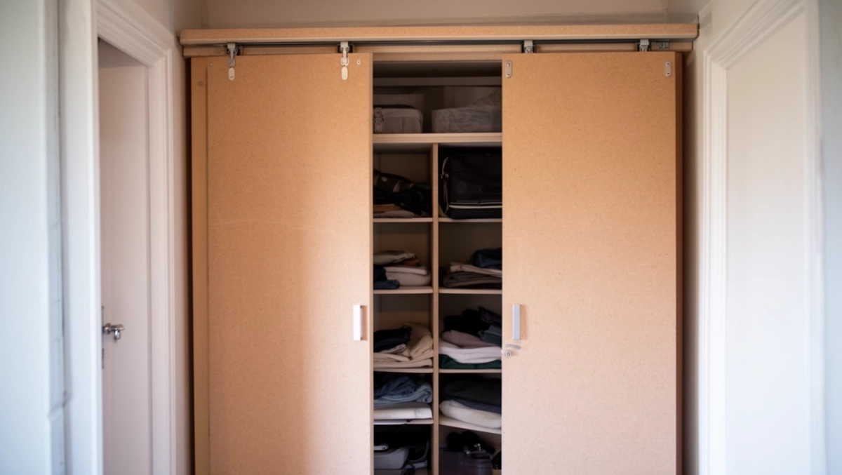 Jak zrobić drzwi przesuwne z płyty meblowej