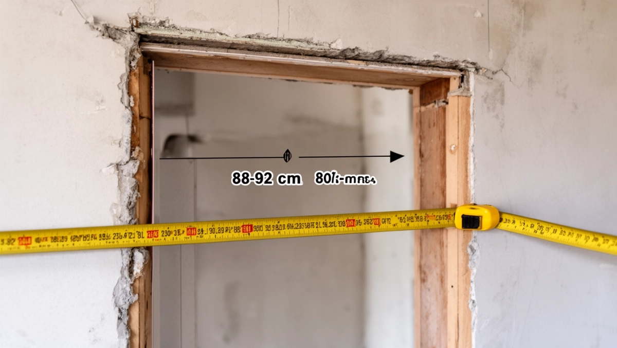 Jaki otwór na drzwi 80