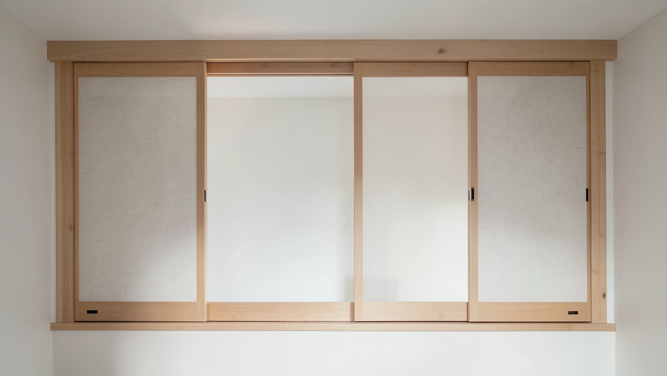 Rodzaje paneli przesuwnych do wnętrz