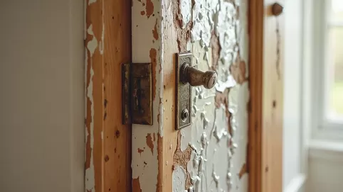 Jak okleić drzwi okleiną samoprzylepną