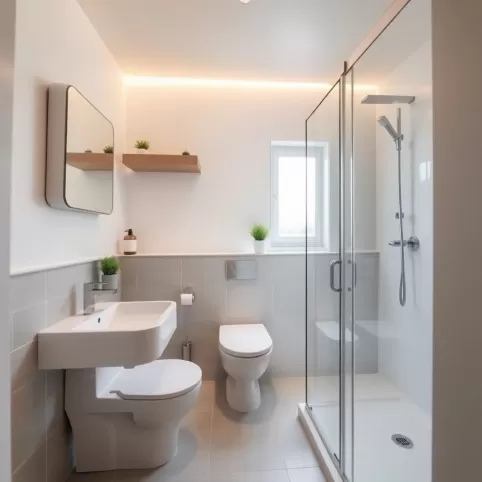 jak wyremontować mala łazienkę