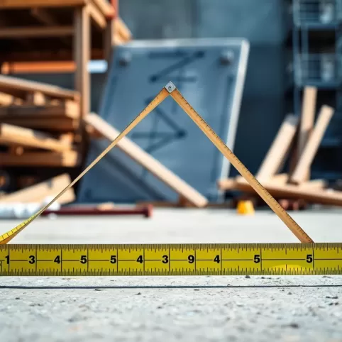 Jak zmierzyć kąt prosty na budowie