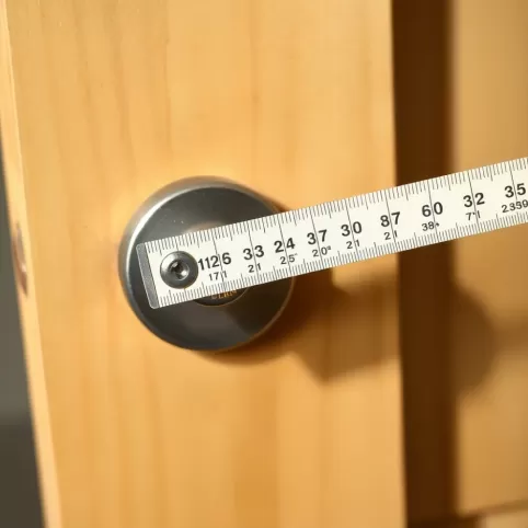 Jak zmierzyć klamkę do drzwi