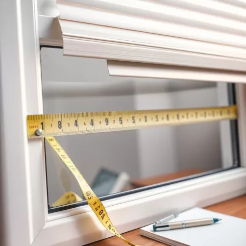Jak zmierzyć okno do rolety