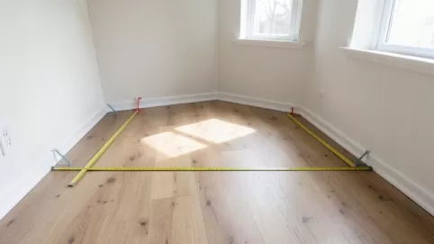 jak zmierzyć powierzchnię pokoju