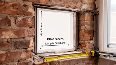 Jaki otwór pod drzwi 80 z ościeżnicą regulowaną