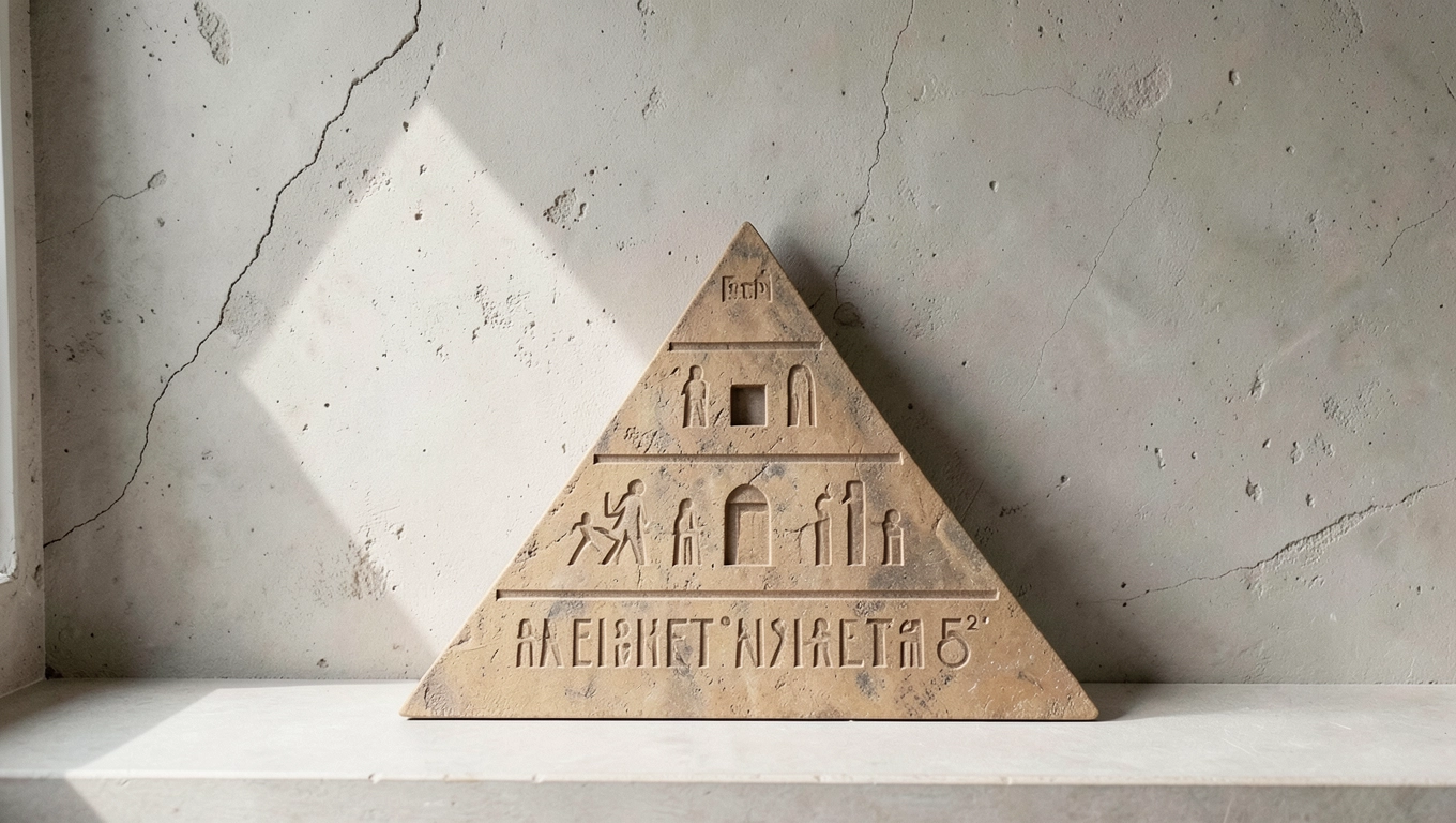 Zasada trójkąta egipskiego 3-4-5 do kąta prostego